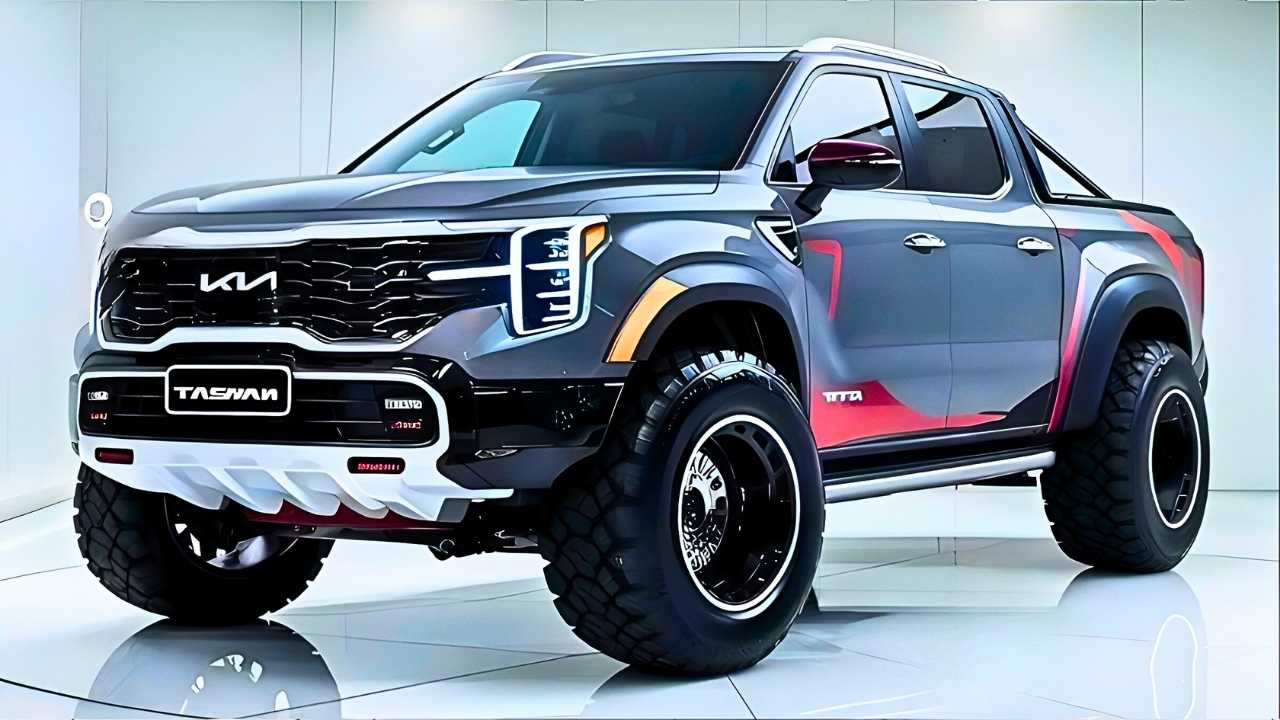 Kia Tasman 2026: potencia, tecnología y estilo en una pickup imponente