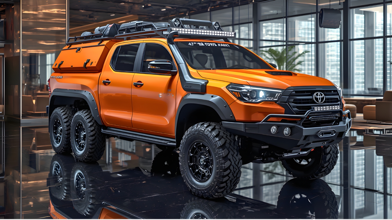 Toyota Sprinter 6x6 2026: innovación extrema y diseño futurista