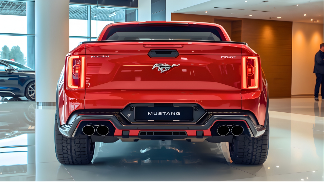 Ford Mustang Pickup 2026: el muscle car se reinventa como camioneta deportiva